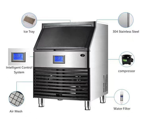 Hotels factory price automatic ice maker machine with cube machine ice maker
