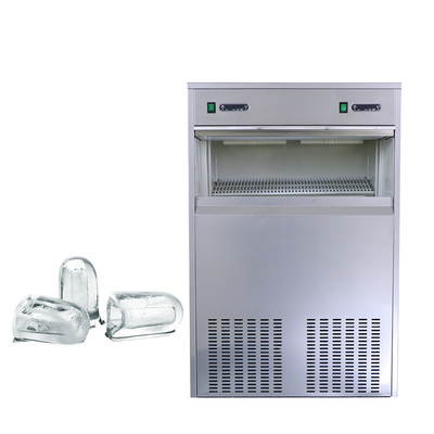 Commercial 120 Kg Bullet Shape Nugget Commercial Automatic Ice Maker Making Machine
