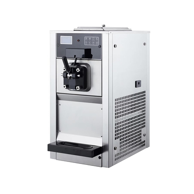 Single snack factory coolittle flavor soft ice cream machine with gear pump