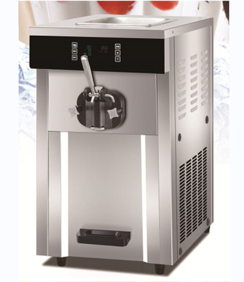 Frozen Food Factory OEM and ODM Factory ABS + Stainless Steel Commercial Ice Cream Machine with 1 Flavors Easy to Use Ice Cream Freezer