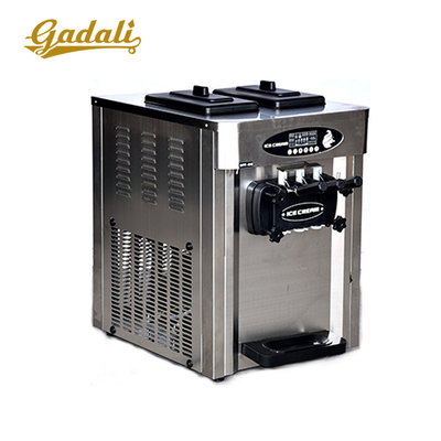 Three Head High Quality Compressor Soft Serve Ice Cream Machine Commercial Used