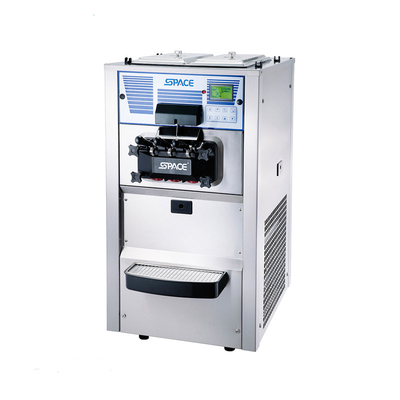 Meat Processing Plants Soft Serve Ice Cream Machine Worktop With Compressor